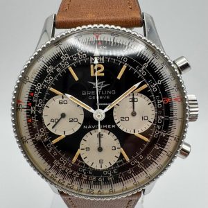 Breitling Navitimer 806 Steel Twin Jets Big Eyes Stunning Patina Bead Bezel Unpolished 1960’s Top Condition Original Owner