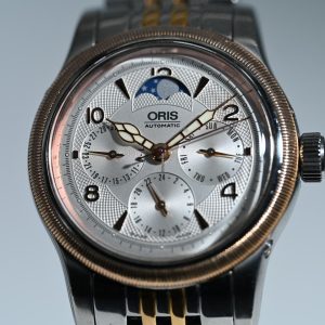 Oris Big Crown 2 Tone Men's Watch Vintage Model with Links