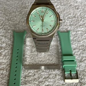 Christopher Ward C63 Sealander Elite on Black Rubber Strap