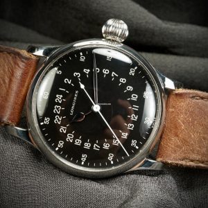 Longines Swissair Ref. 6630 Vintage 24 Hrs. Pilot Watch - Cal. 37.9