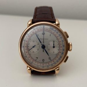 Longines 13ZN Flyback Extremely Rare Rose Gold 18K