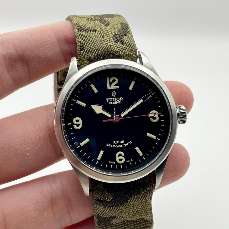 Tudor Heritage Ranger Smiley ETA on Camo Strap